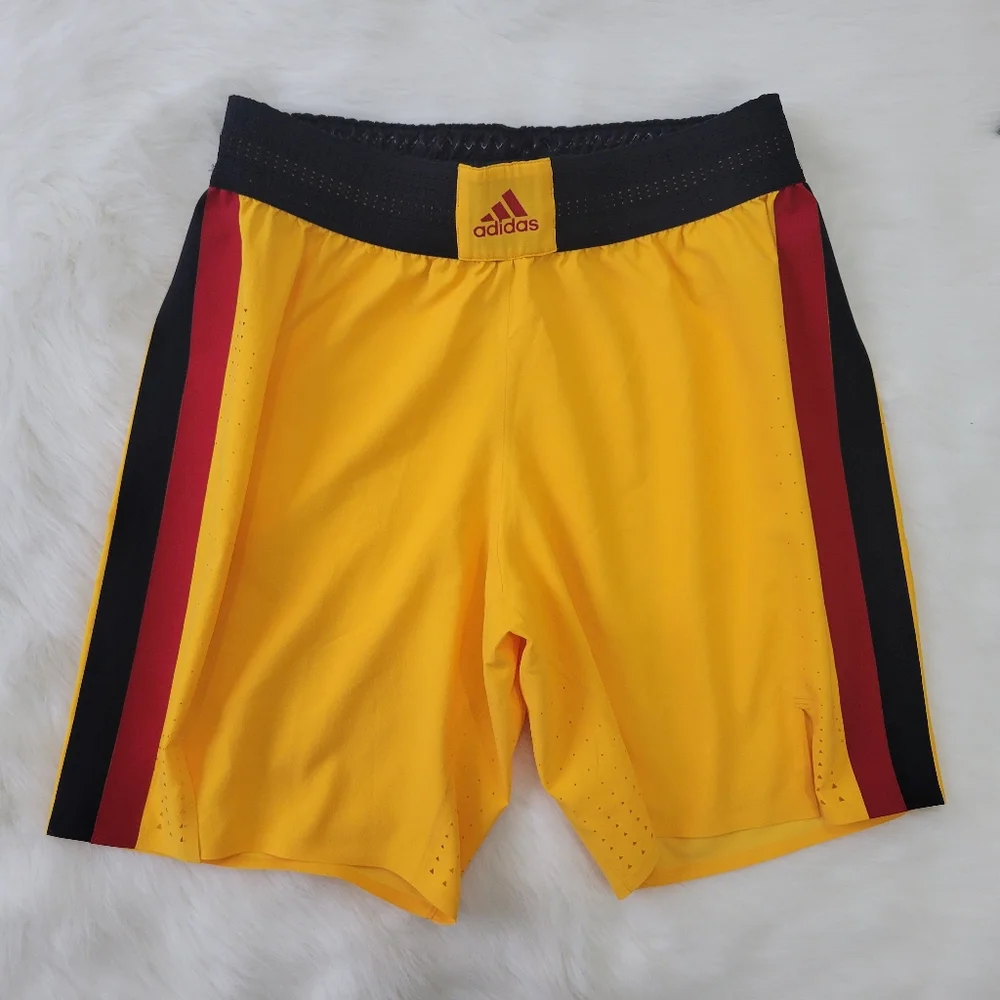 Adidas Gold Basketball Shorts Men's Large